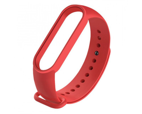 Ремінець Silicone Xiaomi Mi Band 5/6 red