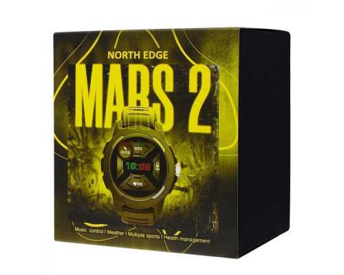 Смарт Годинник NORTH EDGE Mars 2 black