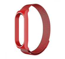 Ремінець Milanese Loop Xiaomi Mi Band 8 red