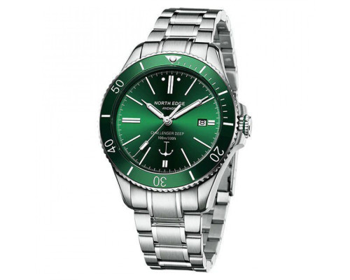Механічний Годинник NORTH EDGE ANCHOR green 2001000940707