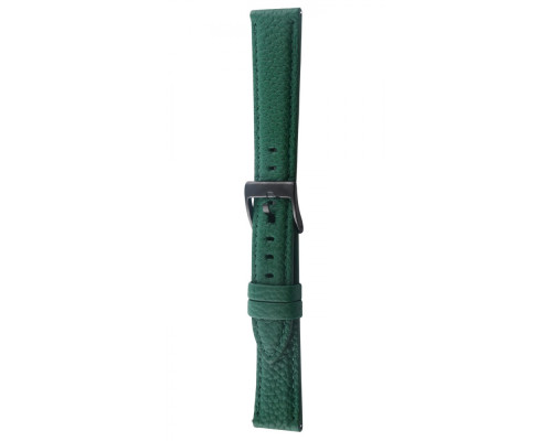 Універсальний ремінець Leather Edition 20 mm green