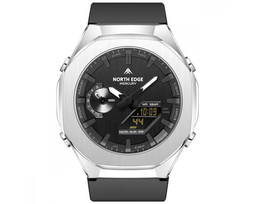 Механічний Годинник NORTH EDGE MERCURY black 2003000289190