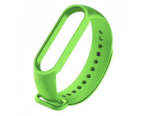 Ремінець Silicone Xiaomi Mi Band 5/6 green