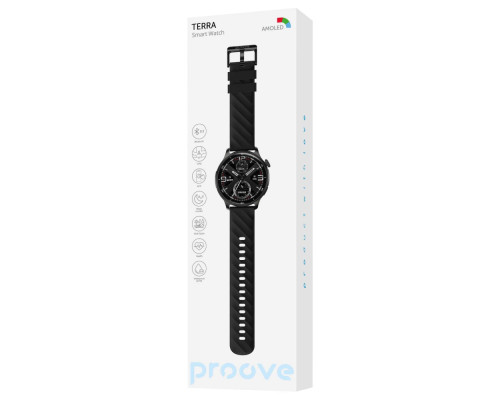 Смарт Годинник Proove Terra with GPS black 2003000247664 6901118273369