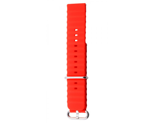 Універсальний ремінець Ocean Band 22 mm red