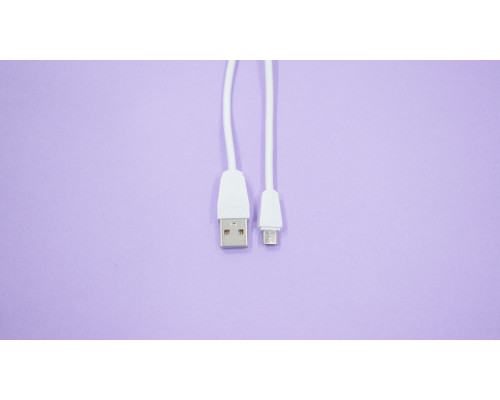 Кабель GOLF GC-27m для microUSB , White , 1.5m NBB-67208