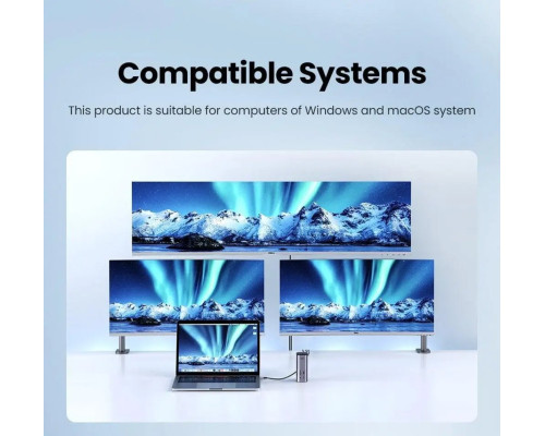 USB-хаб Ugreen USB-C Multifunctional Docking Station(13-in-1) (UGR-90325)