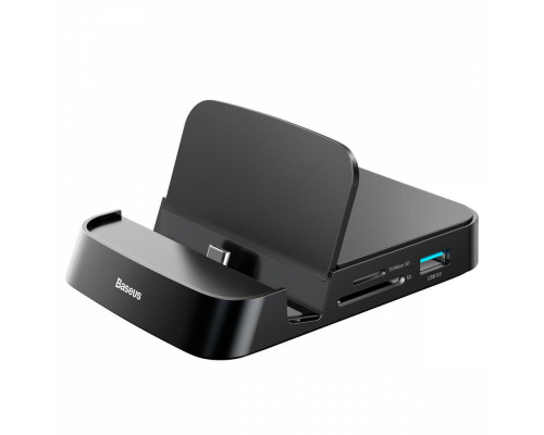 USB-Hub Baseus Mate Docking Type-C mobile phone intelligent HUB docking station Black