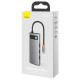 USB-хаб Baseus Metal Gleam Series 6-in-1 Multifunctional （Type-C to HDMI*1+USB3.0*3+PD*1+RJ45*1) (CAHUB-CW0G)