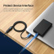 Кабель Vention USB 3.0 A Male to A Female Extension Cable 0.5M black PVC Type (CBHBD)