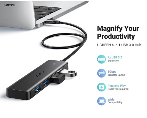 Хаб UGREEN 4-Port USB 3.0 Hub (UGR-25946)