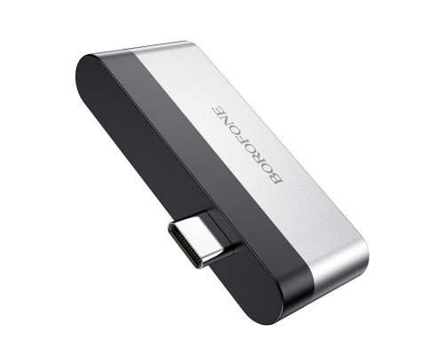 Адаптер Borofone DH2 Type-C to HDMI+USB3.0