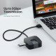 Хаб Vention 4 Ports USB 3.0 HUB 0.15M Black (CHBBB)