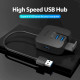 Хаб Vention 4 Ports USB 3.0 HUB 0.15M Black (CHBBB)