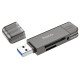 Хаб HOCO HB39 USB/Type-C 3.0 high-speed card reader Metal Gray