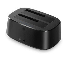 Док-станція UGREEN CM198 USB 3.0 to SATA Dual-Bay Hard Drive Duplicator/Cloner EU(UGR-50857)