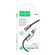 Кабель-світильник HOCO UA38C USB/Type-C to LED light adapter cable Black (6942007647755)