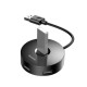 USB-Hub Baseus round box HUB adapter （USB3.0 to USB3.0*1+USB2.0*3）Black