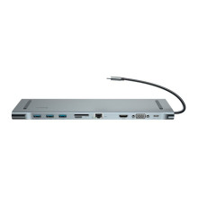 USB-Hub Baseus Enjoyment Series Multi-functional Type-C intelligent HD HUB Dark gray