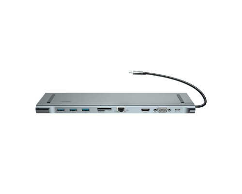 USB-Hub Baseus Enjoyment Series Multi-functional Type-C intelligent HD HUB Dark gray