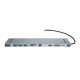 USB-Hub Baseus Enjoyment Series Multi-functional Type-C intelligent HD HUB Dark gray