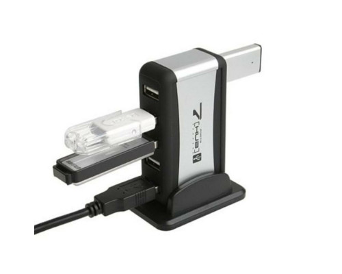 USB-Hub Lapara LA-UH7315 USB 2.0, 7 USB-port with power supply 2А/5В Black