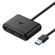 Хаб UGREEN USB 3.0 Hub 0.5m (Black) (UGR-20290)