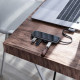 USB-Hub Baseus Multi-functional HUB (Type-C to 4xUSB3.0+PD) Deep gray