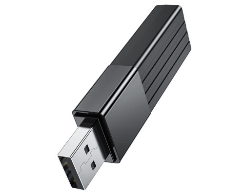 Кабель-перехiдник HOCO HB20 Mindful 2-in-1card reader(USB3.0) Black