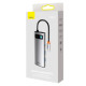 USB-хаб Baseus Metal Gleam Series 7-Port HUB Space Grey （Type-C to HDMI4K@60Hz*1+USB3.0*3+PD*1+SD/TF*1) (B00030708811-00)