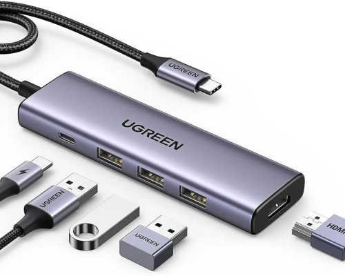 Хаб UGREEN USB-C Multifunction Adapter (UGR-15597)