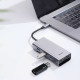 USB-Hub Baseus Square Desk Type-C Multi-functional HUB Deep gray VGA