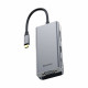 USB-Hub Baseus Square Desk Type-C Multi-functional HUB Deep gray VGA