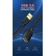 Подовжувач UGREEN US129 USB 3.0 Extension Male Cable 1.5m (Black)(UGR-30126)