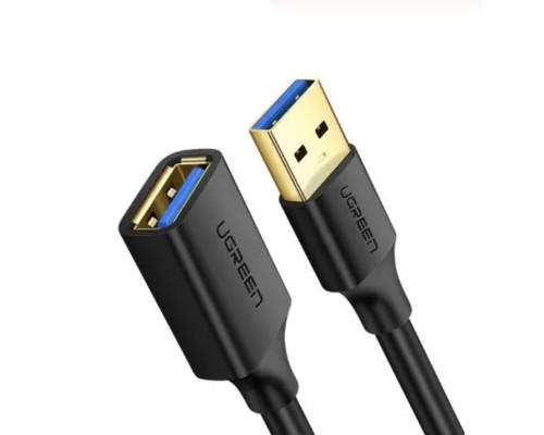 Подовжувач UGREEN US129 USB 3.0 Extension Male Cable 1.5m (Black)(UGR-30126)