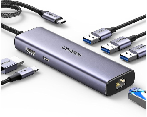 Хаб UGREEN USB-C Multifunction Adapter (UGR-15598)