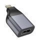 Перехідник HOCO UA33 Type-C to HDTV adapter Metal Gray (6942007645584)