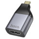 Перехідник HOCO UA33 Type-C to HDTV adapter Metal Gray (6942007645584)