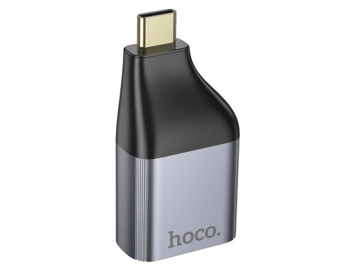 Перехідник HOCO UA33 Type-C to HDTV adapter Metal Gray (6942007645584)