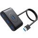 Хаб UGREEN CR113 USB 3.0 Hub 1m (Black) (UGR-20291) (UGR-20291)