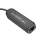 Адаптер Borofone DH6 Erudite 4-in-1 100 Mbps Ethernet Adapter(Type-C to USB2.0*3+RJ45)(L=0.2M) Black