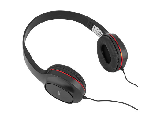 Навушники HOCO W24 Enlighten headphones with mic set Red (2x1) NBB-139692