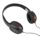 Навушники HOCO W24 Enlighten headphones with mic set Red (2x1) NBB-139692