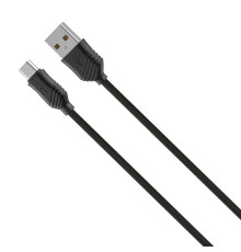 Зарядний пристрій Hoco C22A , USB 2.4A , чорний + (Кабель Micro USB) NBB-128843