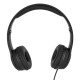 Навушники HOCO W21 Graceful charm wire control headphones Black (Мікрофон) NBB-139693