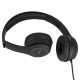 Навушники HOCO W21 Graceful charm wire control headphones Black (Мікрофон) NBB-139693