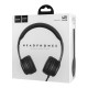 Навушники HOCO W21 Graceful charm wire control headphones Black (Мікрофон) NBB-139693