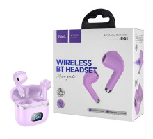 Бездротові навушники HOCO EQ1 Music guide true wireless BT headset Purple NBB-139685