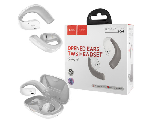 Бездротові навушники HOCO EQ4 Graceful true wireless BT headset White NBB-140458