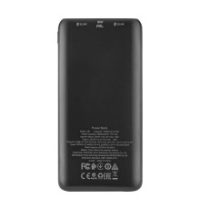 Універсальна мобільна батарея HOCO J81 fully compatible power bank, 10000mAh, Black, 22.5W